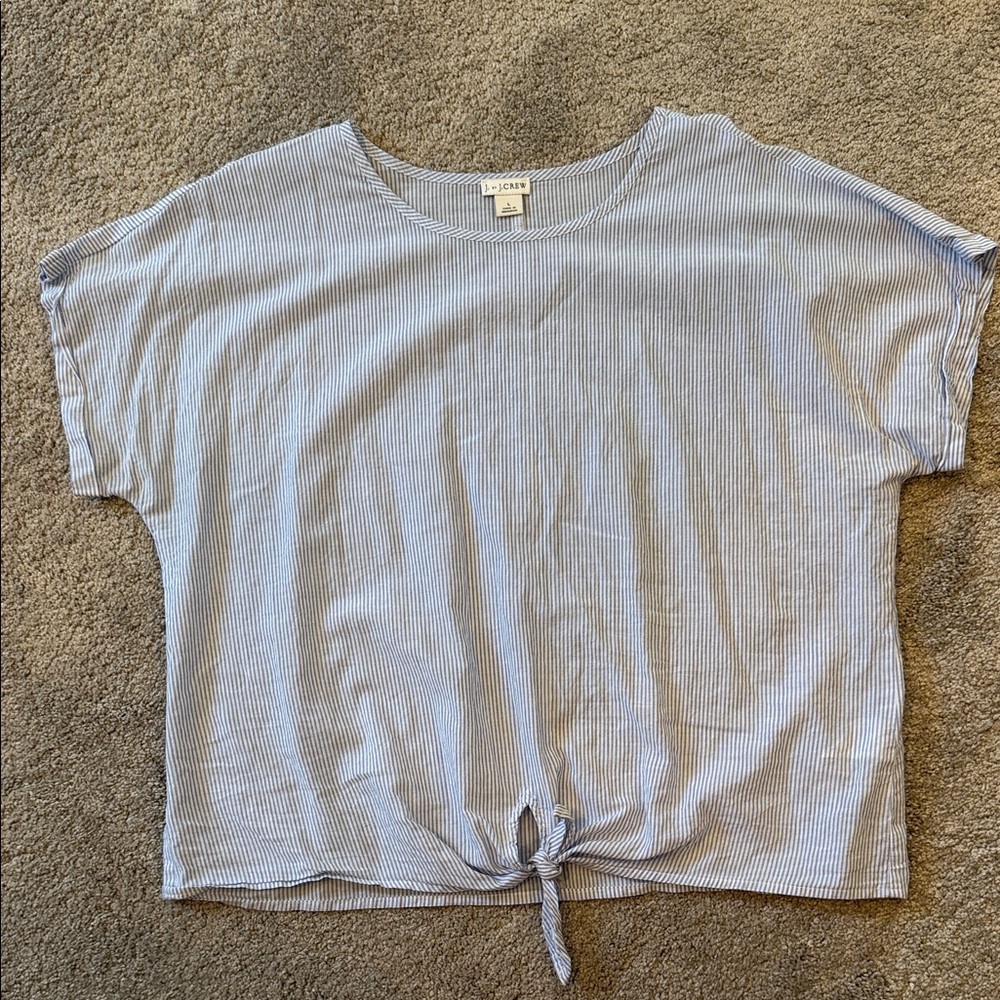 J. Crew Seersucker shirt